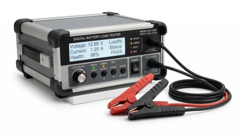 Цифровой нагрузочный тестер аккумуляторов Zketech EBC-A20